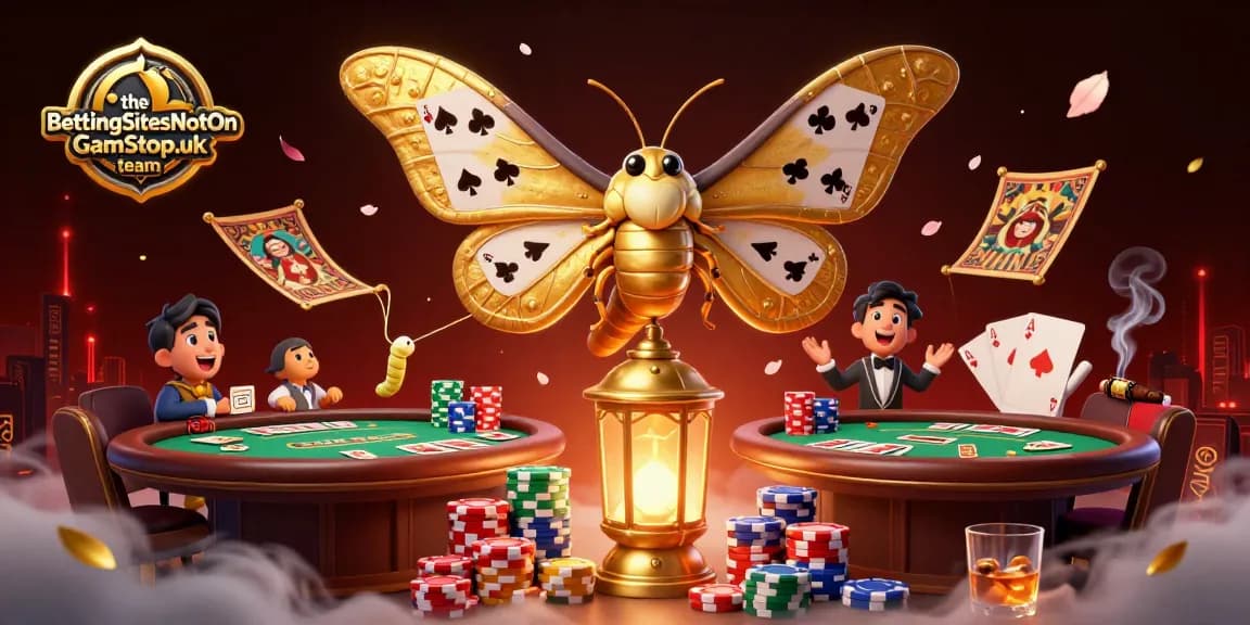 Experience rich casino action with the BettingSitesNotOnGamStop.uk team in this vibrant 3D illustration.