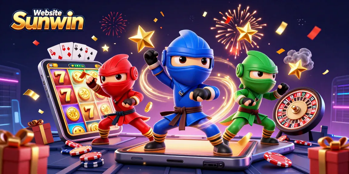 Engage with thrilling games on Website Sunwin featuring vibrant slot action and dynamic characters.